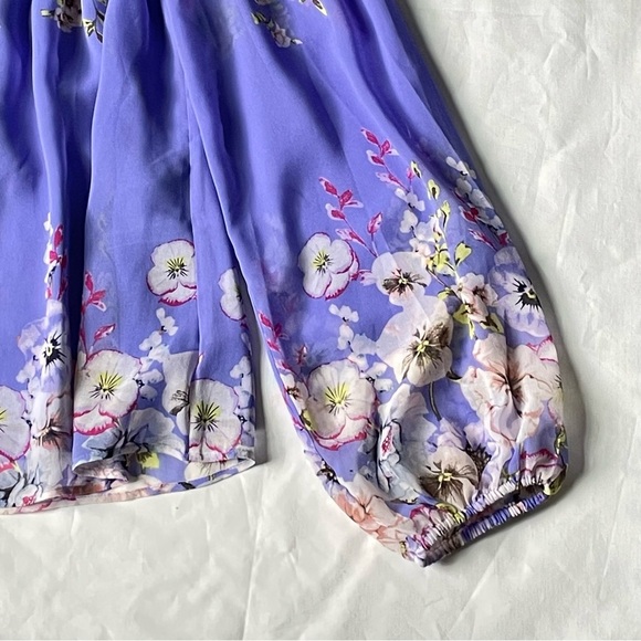 White House Black Market off the shoulder floral Top 47481 - Picture 5 of 14